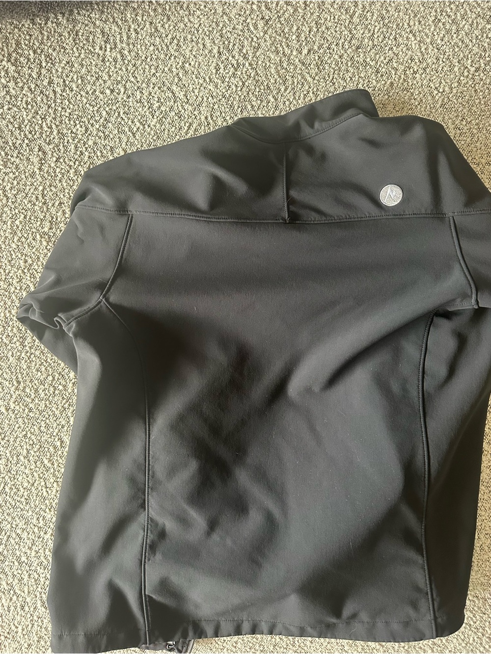 Marmot Black Softshell Jacket - Picture 3 of 3